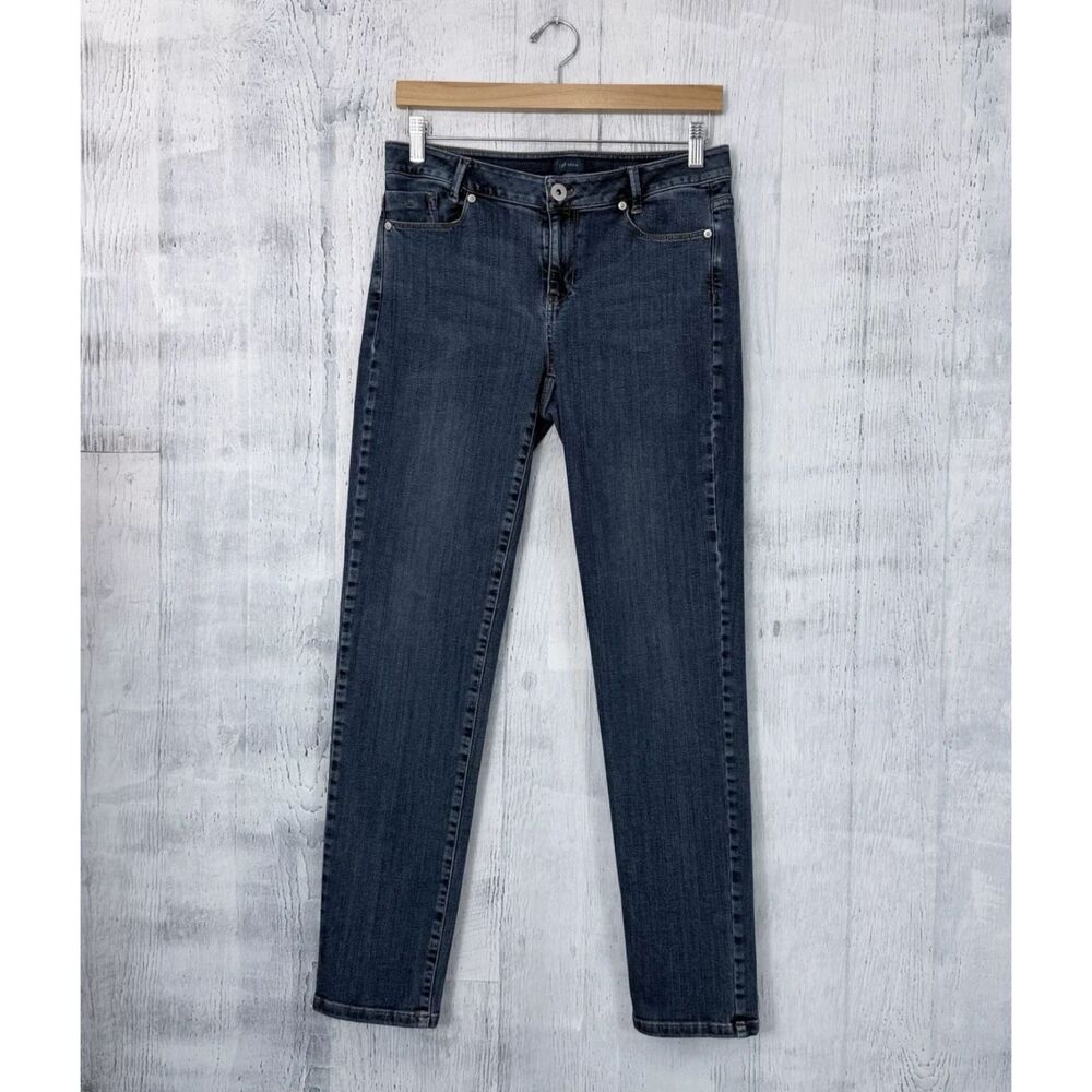J. Jill Jeans Weekender Blue Denim Jeans Stretch Straight Women's 6 (Fit 30x30)